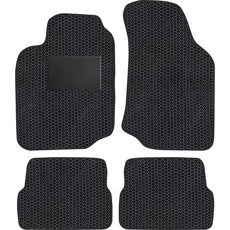 VW002EVAPOD - Set di tappetini auto in EVA adatti per VW Polo II 1990-1994 (con rinforzo aggiuntivo) (1/5)
