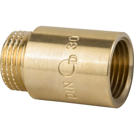 RALLONGE EN LAITON 1/2"" X 20 mm LAITON (1/2)