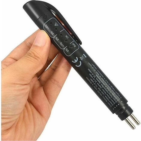Détecteur de liquide de frein, détecteur de frein automatique à 5 LED (batterie non incluse) (1/5)
