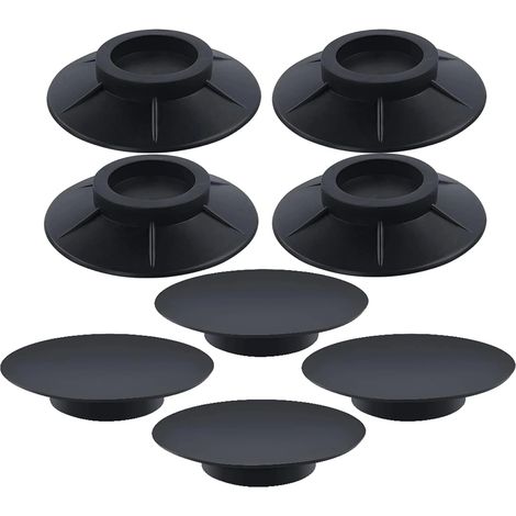 Patins anti-vibrations pour machines à laver, pieds anti-vibrations en caoutchouc (1/5)