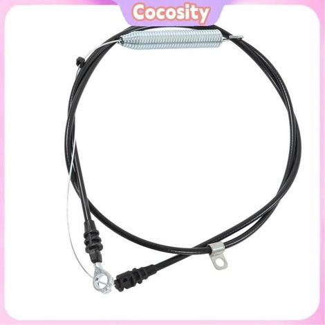 Cocosity Câble de commande d'embrayage de tondeuse Câble de Commande PTO GY20156 avec Ressort – Remplacement pour auto coffret (1/5)