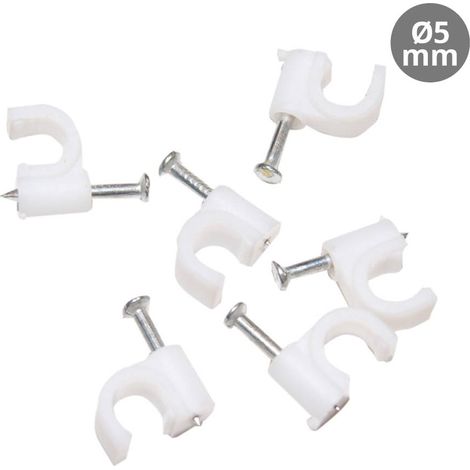 GSC 000303830  Bolsa de 100 grapillones para manguera redonda 5mm (1/3)