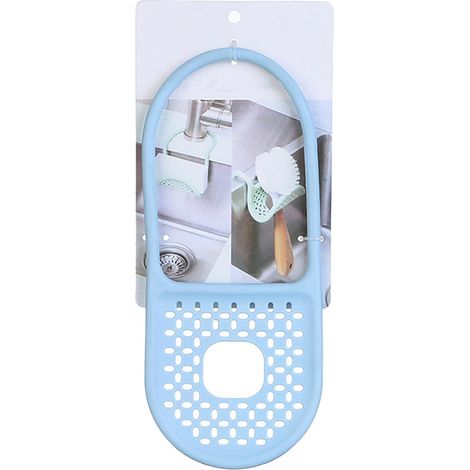 Panier à savon suspendu, pliable et multifonctionnel, support de vidange en TPR pour éponge (1/5)