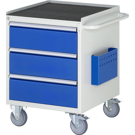 Rau Montagewagen Metall-Top 3 x Schublade-L 3x180mm BxTxH 580x650x795 mm (1/4)