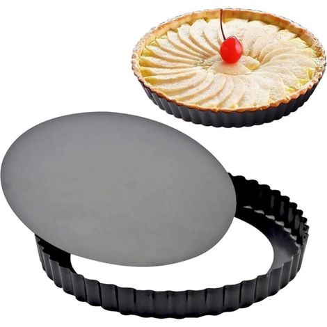 Molde metálico para tarta Mazurek de 26 cm, antiadherente. (1/4)