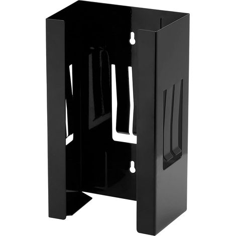 Magnetischer Handschuhspender, schwarzer Handschuhspender, Wandhalterung für Handschuhbox, magnetische Wandhalterung für Handschuhbox, einfacher Zugriff und optimale Organisation (1/5)