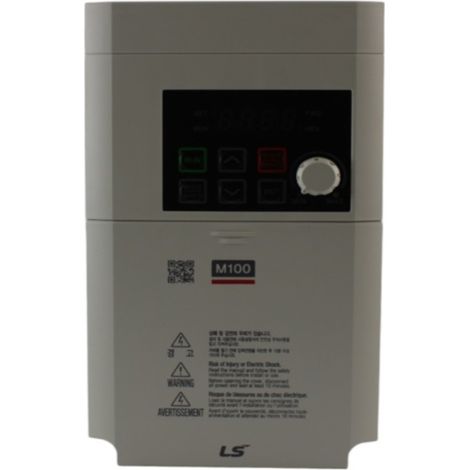 Inverter 1x200-240Vac, 1.5kW - 7.5A HD, Standard I/O FB, IP20, EMC Filter C2, LED Keypad LS Electric
