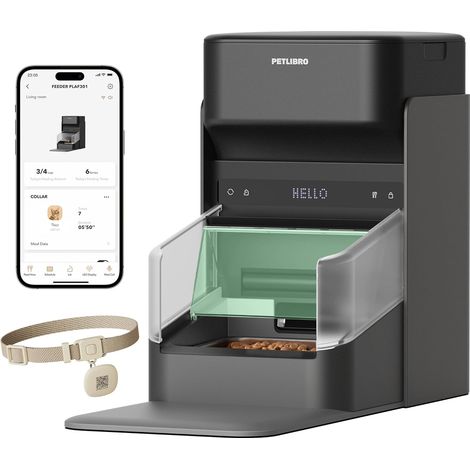 RFID Food Dispenser for Multi-Pets (1/5)