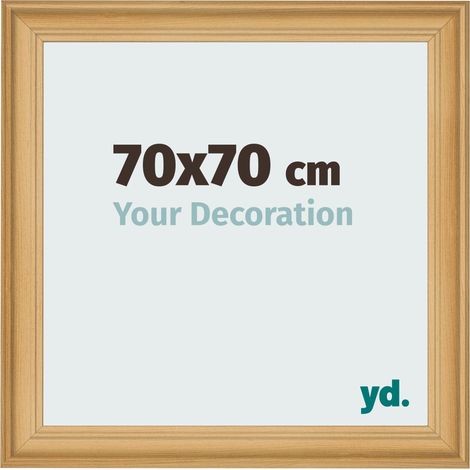 yd. - Cadre photo 70x70 - De Pin Grain de Bois - MDF - Lazio (1/5)