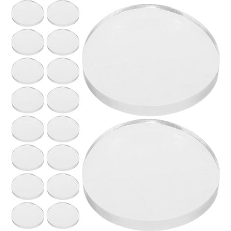 de 50 dessous de plat antid rapants transparents pour table (1/5)