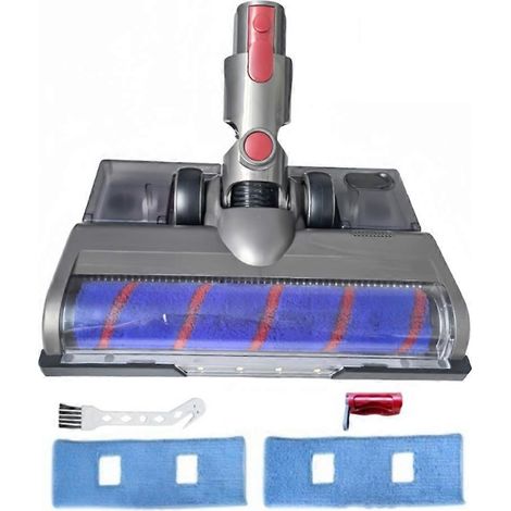Brosse pour aspirateur Pour V7 V8 V10 V11 V15 Aspirateur accessoire Soft Roller Brosse avec LED Dust Lights avec réservoir d'eau and (1/5)