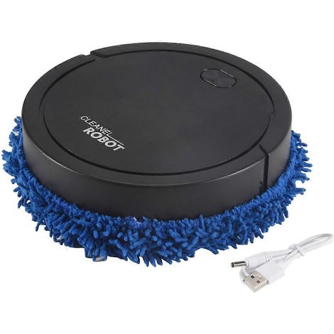 Robot laveur de sols intelligent, machine de nettoyage humide et sèche pour la maison, aspirateur portable rechargeable - B (1/5)