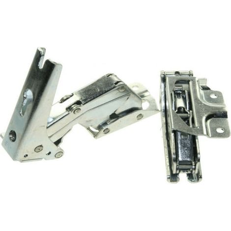 KIT CHARNIERES DE PORTE INF + SUP 330750 POUR REFRIGERATEUR DE DIETRICH - AS6016097 (1/2)