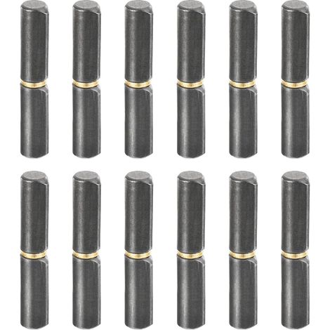 Solder Barrel Hinges 2-3/8 x 6/16 Inches (LxD) 12Pcs (1/5)
