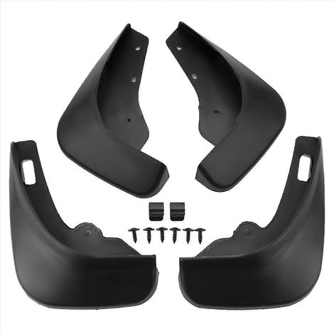 Passend für Ford Focus 2 Mk2 Mk2.5 Limousine 2005-2011, Schmutzfänger vorne und hinten, 200 ()