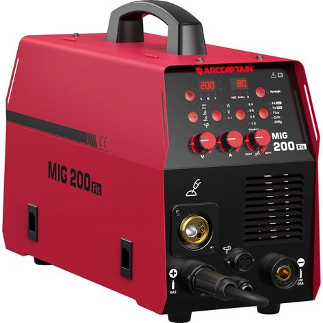 Machine de soudage MIG, sortie 200A, fonctionnalité polyvalente, A (1/2)