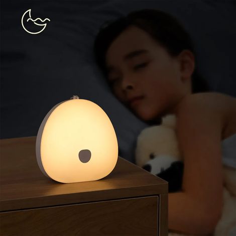 Nachtlicht, LED-Stillnachtlicht, dimmbares USB-Stillnachtlicht, LED-Nachtlicht für Kinderzimmer (Weiß)