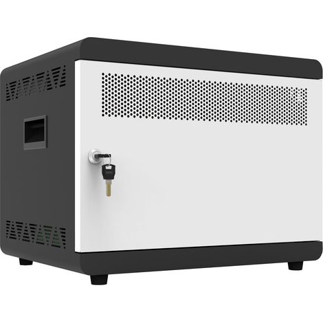 Gabinete para computadora portátil / Taquilla para tableta 12 compartimentos - USB-C - Almacenamiento y carga
