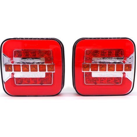 Lámpara LED combinada, dirección dinámica L+R, 12-24 V (1/5)