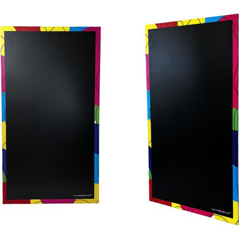 Ardoise double face modèle moderne de dimensions 94 x 52 cm (RV identique) (1/5)