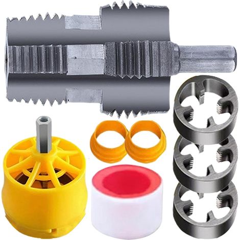 Outil de fabrication de filetage en PVC, ensemble de (1/5)