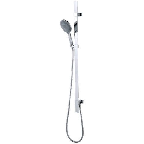 Ensemble barre de douche et douchette chromé Mixa - Bossini D48002030
