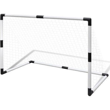 Green Mobility-INLIFE Set de but de football poteau et filet 91,5 x 48 x 61 cm