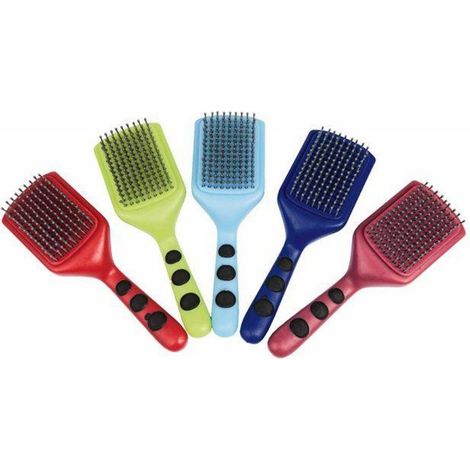 Brosse pour queue et crinière avec manche (1/2)