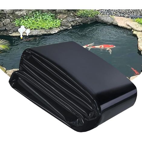 1 Bâche Bassin 1x1,5m Flexible Imperméable Pour Étang Poisson Cascade Jardin (1/5)
