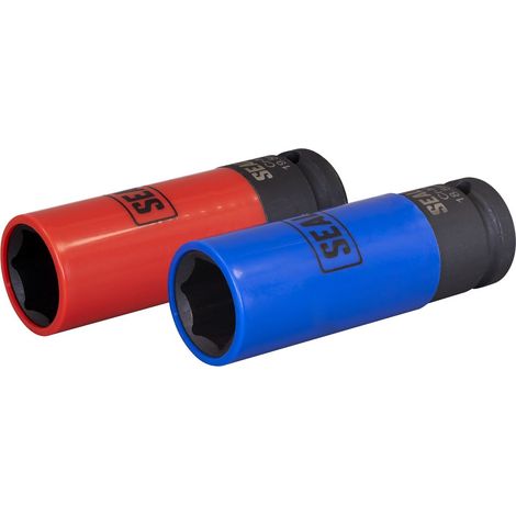 Sealey SX01819 Alloy Wheel Impact Socket Set 1/2"Sq Drive 2pc (1/4)