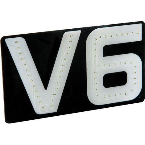 Emblema luminoso, 24V - V6