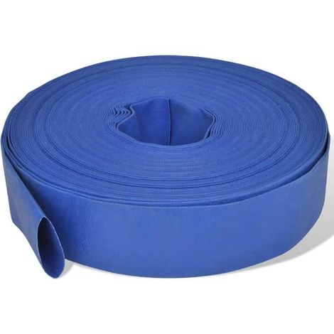 Tuyau plat en PVC de 50 mètres et de 2 pouces de diamètre-Chrom (1/5)