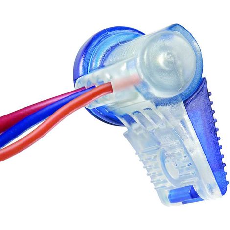 TORO Connecteur étanche à graisse silicone auto-dénudantpour câble massif ou cablé inf. à 1,5mm² par sachet de 25 pièces