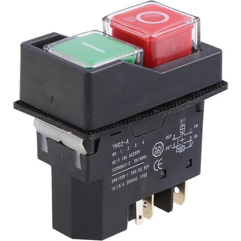 Interrupteur magnétique étanche Kld-28a/yh02-a, interrupteur à bouton-poussoir antidéflagrant, 22 p (1/5)