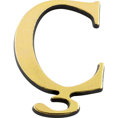 Lettre ç Or Hauteur 25mm - 4623672 (1/2)
