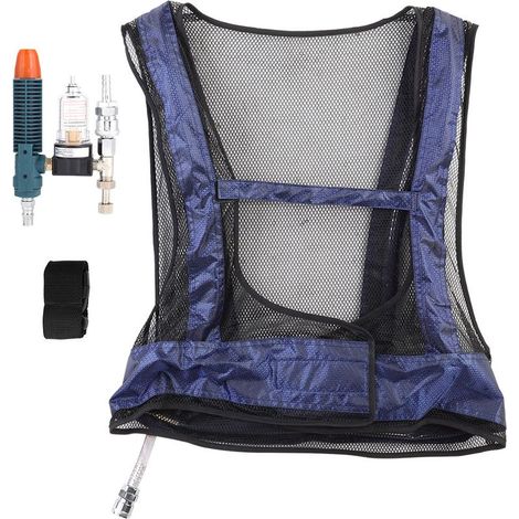 Hôte de Tube Vortex, Gilet de Refroidissement à Air Comprimé en Acier de Soudage Gilet de Refroidissement à Air Comprimé en Acier de Soudage Gilet de Climatiseur à Tube Vortex (1/5)