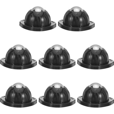 roulettes auto adhésives avec roulements à billes et une