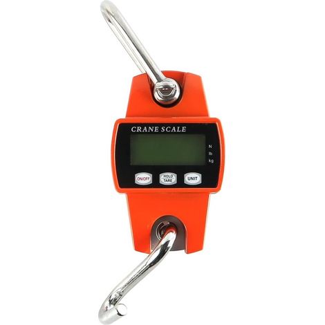 Balanza electrónica para grúa de 300 kg,báscula electrónica portátil para pesaje y operación,báscula pequeña con gancho de resorte (1/5)