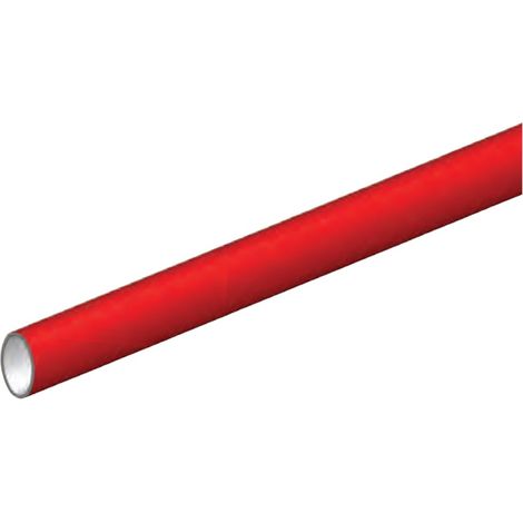 Cisa 07007.14.0 barra ovale 120 cm per maniglione antipanico acciaio rosso