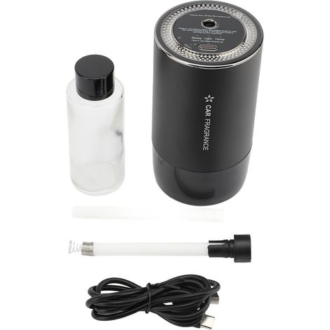 Diffuseur d'aromathérapie pour voiture, 3 Modes de brume, en alliage d'aluminium, grande capacité, élimination des odeurs, pour chambre à coucher, maison, bureau (1/2)