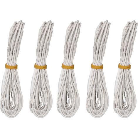 5-teilige Heizpatrone aus Edelstahl-Nickel-Chrom-Draht, 70 W, 24 V, 2 m Heizrohr für Ender 3 3D-Drucker, langlebige Wärmebeständigkeit. (1/5)