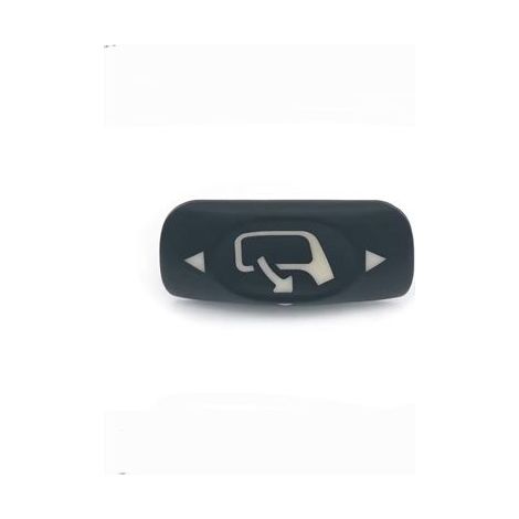 Bouton de Réglage pour Rétroviseur Peugeot, Compatible avec Commande de Miroir, Noir