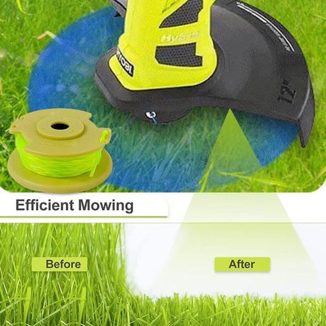 Set di 4 cavi di ricambio per la testina del tagliabordi RYOBI AC80RL3 (1/3)
