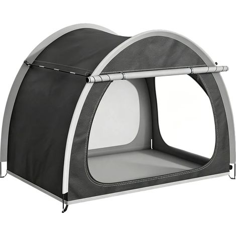 Tienda de campaña impermeable y portátil para guardar 3 bicicletas. (1/2)