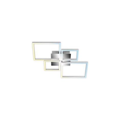 PLAFONIERA LED FRAME 37 W CCT CM 75X47 ALLUMINIO