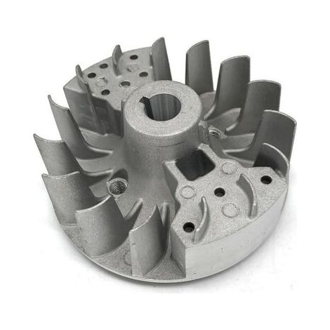 Volant magntique pour dbroussailleuse, multifonction 4 en 1, outil sur perche et tarire (1/5)