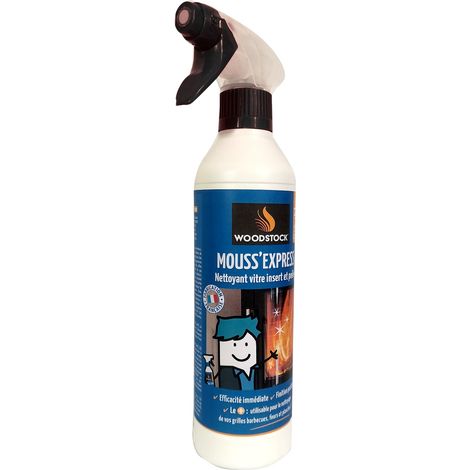 Limpiador de cristales para insertos y estufas Mouss'Express Woodstock®