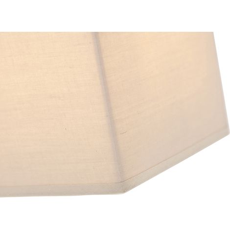 QAZQA vete - Applique murale avec Abat-Jour - 1 lumière - L 150 mm - Beige - Moderne - éclairage intérieur - Salon I Chambre (1/4)