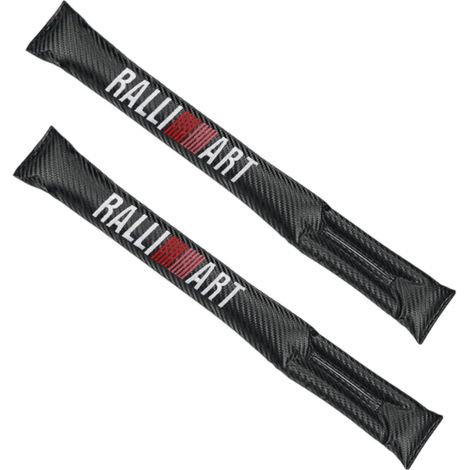 (2 pièces - Ralliart) Bouchon de remplissage d'espace pour siège en cuir de voiture, coussinet souple pour Mitsubishi Lancero Pajero Mirage Outlander 3 ASX L200 (1/5)