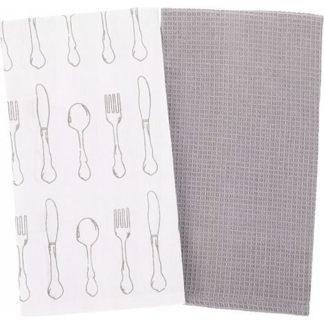 Strofinacci da cucina 100% cotone 40x60cm MORAJ SET DA 2 (1/2)